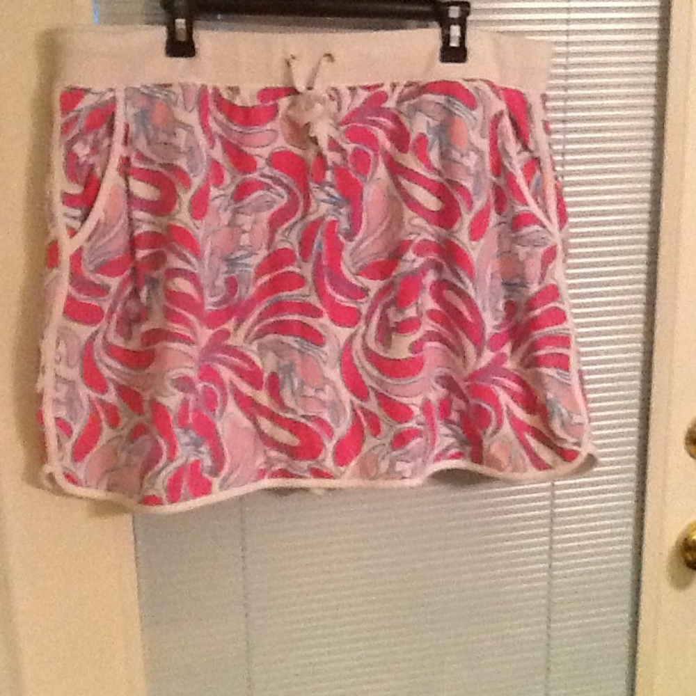 Casual knit skort